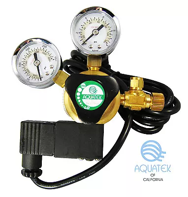 *NEW* Premium AQUATEK Aquarium CO2 Regulator With Integrated COOL TOUCH Solenoid • $769.99