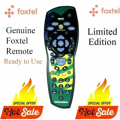 Genuine Foxtel IQ1 IQ2 IQ3 Remote GOSOCCEROOS Edition Foxtel Remote Control • $22.49