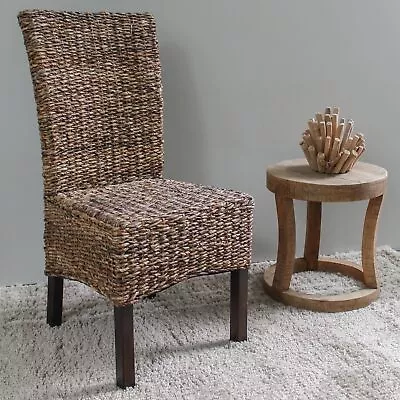Arizona Abaca Dining Chair In Salak Brown • $144.80