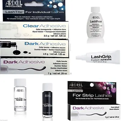 £5.48 • Buy Ardell LashTite Eyelash Lash Adhesive Glue Semi Permanent Dark/Clear And Remover