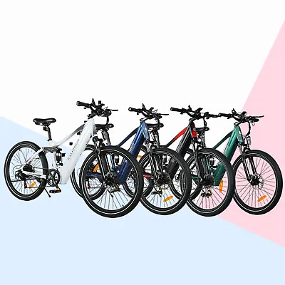 1x750W 48V 14AH Electric Bicycles Ebikes Adult Single Motor 35-40KM/H 26in TirRL • $949.99