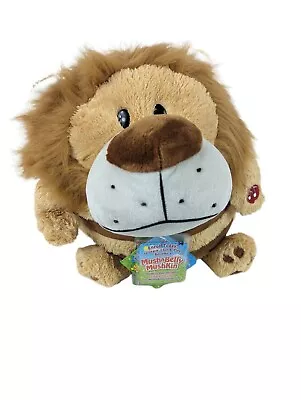 NEW Mushabelly Chatter Mushkin 12  Plush Stacy The Lion Growl Snore Sound WORKS • $19.54