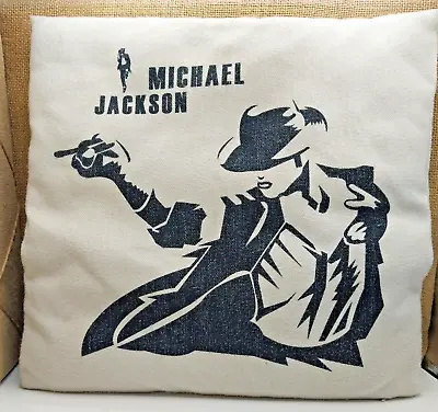 Michael Jackson Dance Move Print On Natural Color Canvas Material Pillow Cover • $11.97