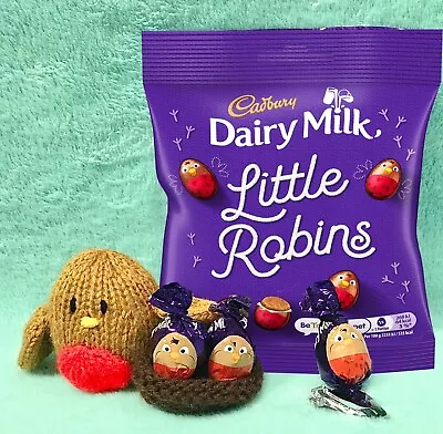 £2.99 • Buy KNITTING PATTERN  - Christmas Little Robin And Nest Chocolate Cover / Holder