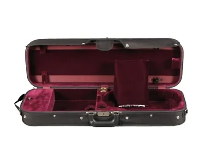 Bobelock 1002 Suspended Oblong 1/2 Violin Case With Wine Velvet Interior • $165