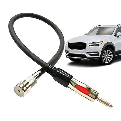 Universal FM Antenna Adapter Cable Car Radio Antenna Converter Connector Cable • £9.47