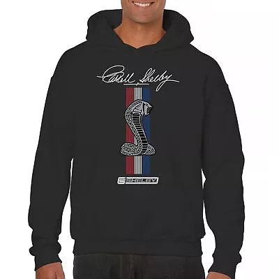 Shelby Cobra Logo Sweatshirt Mustang GT500 Performance Powered By Ford Hoodie • $38.95