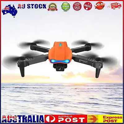 $35.30 • Buy Aeroplane USB Charging FPV Drones For Boys Girls (Orange 3Battery 2 Camera) *