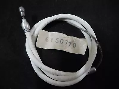 Vintage Raleigh Or Phillips Bicycle Brake Cable Rear White RIBBED 51cm/ 61cm NOS • $30.07