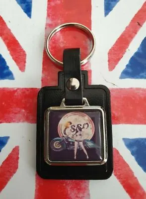 £4.89 • Buy Esso Motor Oil Sexy Pin Up Girl Biker Motorcycle Chopper Leather Metal Keyring