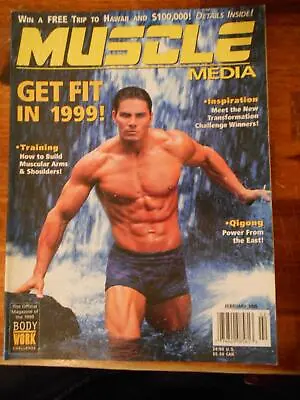 MUSCLE MEDIA Bodybuilding Magazine GREG DOWD 2-99 • $9.99