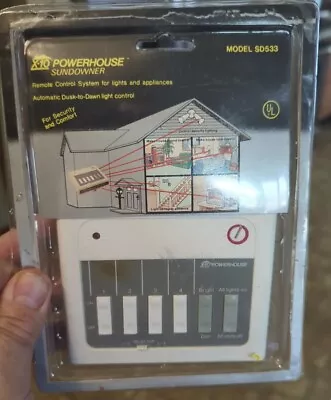 X-10 Powerhouse Mini Controller Model SD533 For X10 Modules Lights & Appliances • $40