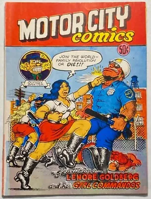 Motor City Comics #1 Underground Comix Rip Off  1969 First Print R. Crumb • $100