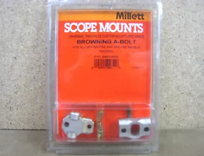 New! Millett No.bb00905 Browning A-bolt Universal Two-piece Scope Base Mounts • $9.99