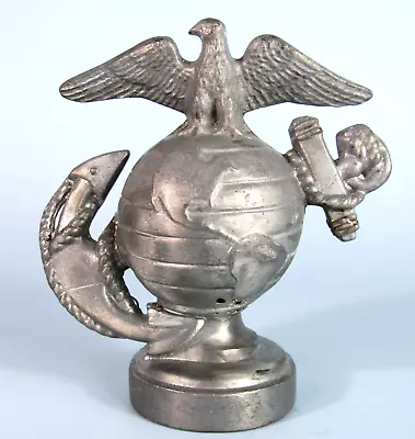 U.s. Marine Corps Eagle Globe & Anchor Figural Metal Bottle Opener Paperweight • $46.75