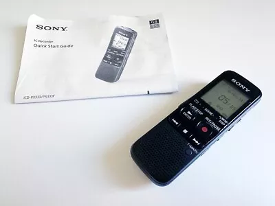Sony MP3 IC Digital Voice Recorder ICD PX 720 Handheld Tested Working • $19.95