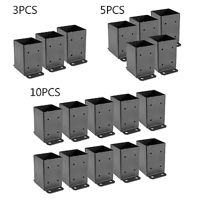 3/5/10 Pack FPBB44 E-Z Base 4x4 Post Base Heavy Duty Wood Post Fence Post Anchor • $30.29