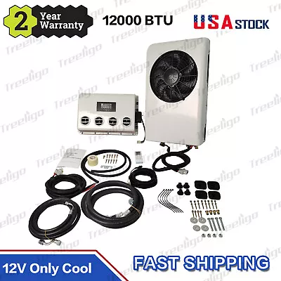 Brand New 12V 12000 BTU Split Truck Cab Air Conditioner Fits Semi Trucks Bus  RV • $999.99