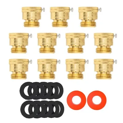 10 PCS 3/4  Anti Siphon Vacuum Breakers Backflow Preventer  With Tape 4 Washers • $38.50