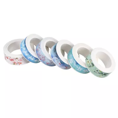 Add Some Color To Your Crafts With 6 Rolls Of Decorative Masking Tape • £10.55
