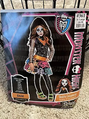 Monster High Skelita Calaveras Halloween Costume • $20