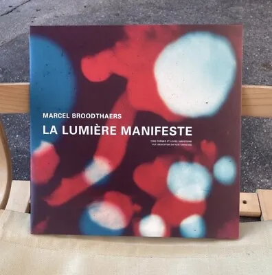 Marcel Broodthaers La Lumière Manifeste Single Sided Poetry LP 2022 New Unplayed • $125