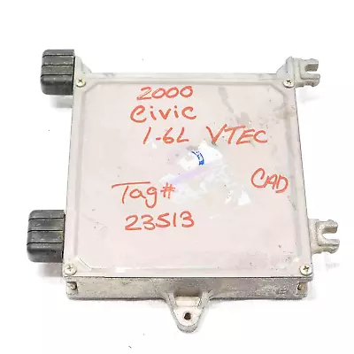 2000 Civic 1.6L VTEC Engine Electronic Control Module OEM 37820P2PA92 • $90