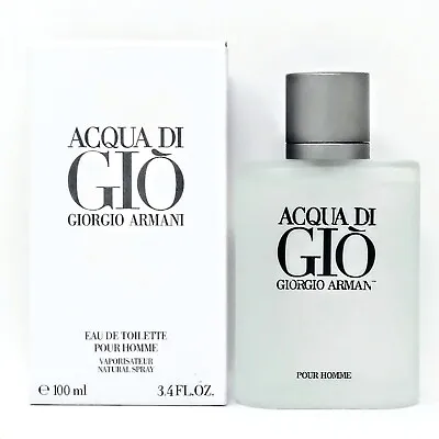 Giorgio Armani Aqua Di Gio Men's 3.4 Oz EDT Classic Scent Brand New • $29.99