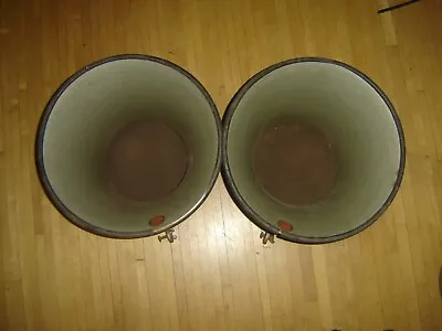 2VINTAGE TECHNICAL AIRLINE APPARATUS SPEAKER DRIVER HOUSINGS For JENSEN DRIVERS • $125