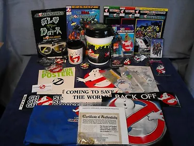 GHOSTBUSTERS    VINTAGE Goodie Box   Over 30 Items • $250