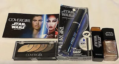 Star Wars Covergirl Makeup Mascara 4 “Jedi Look” Items The Force Awakens New • £37.05