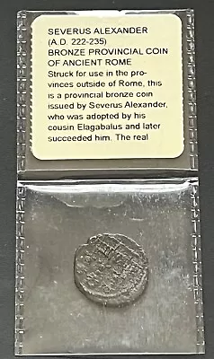 Roman Coin Severus Alexander (222-235 AD) Provincial  • $29.99