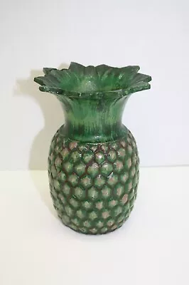 Metal Painted Pineapple Vase 5.5  Height • $12.99