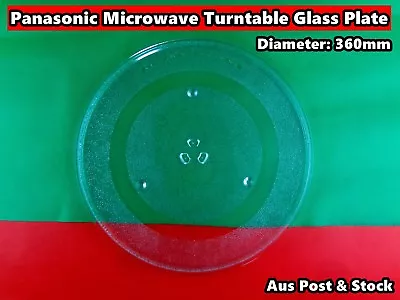 Panasonic Smeg LG Microwave Oven Glass Turntable Plate Platter 360mm (A200) NEW • $36.95