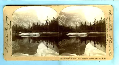 Keystone 9466 - Beautiful Mirror Lake Yosemite Valley Cal. • $0.99