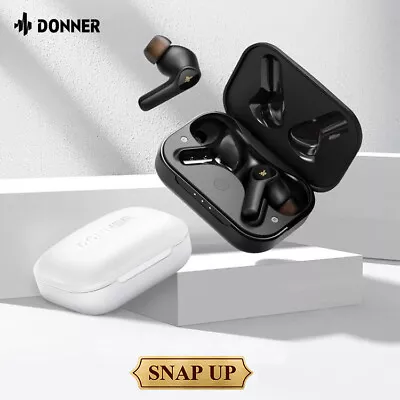 🎧 Donner Noise Cancelling Bluetooth Earbuds Wireless Earphones 4 Mics Built In • $34.99