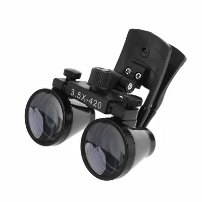 3.5X420mm Dental Binocular Loupes Clip-on Type Medical Surgical Magnifier DY-110 • $29.44