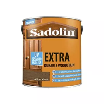 Sadolin Extra Durable Woodstain - 1L 2.5L & 5L All Colours & All Sizes • £25.50