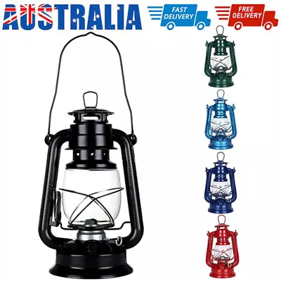 Portable Retro Oil Lantern Lamp Kerosene Hurricane Light Outdoor Camping Hiking • $20.45