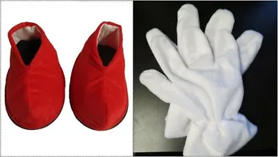 Super Mario Game Gloves And Shoes ONLY Adult Mascot Costume Party Birthday NEW  • $24.99