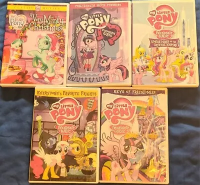 My Little Pony DVD Lot Of 5 DVDs Various Titles Friendship Is Magic & Others • $14.99
