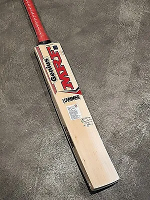 MRF Genius HAMMER VK 18 Cricket Bat Brand New Arrival Narrow Grains 👍👌 • £210