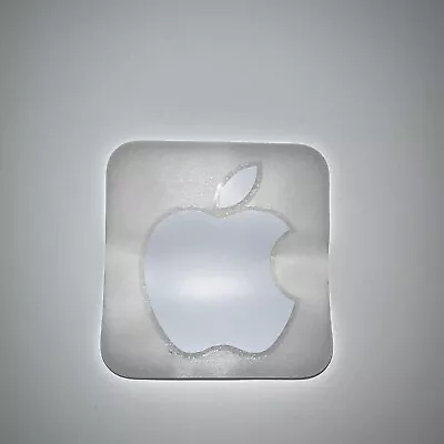 White Genuine Apple Logo Decal Sticker |iPhone / IPad / IMac | From IPhone Box | • £1.99