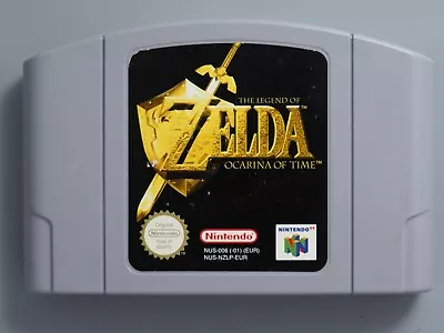 The Legend Of Zelda : Ocarina Of Time *100% GENUINE* PAL Cartridge N64 Nintendo • $64.95