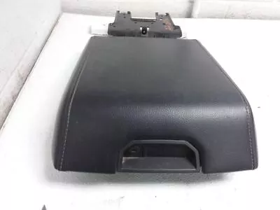 2017 FORD F250SD Front Console Arm Rest Black Leather Lid OEM • $199.95