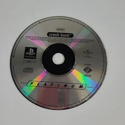 *Disc Only* Crash Bash Playstation PS1 Video Game PAL Platinum • £13.99