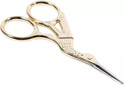 Stainless Steel Vintage Embroidery Scissors Sewing Craft Scissors-Pack Of 1 ( Co • $19.66