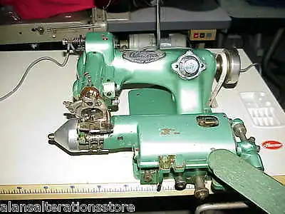 £595 • Buy Adamson Industrial Blind Hemmer Felling Sewing Machine On Stand