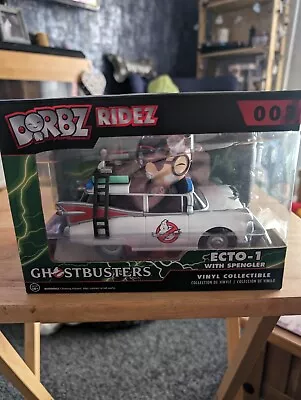 Funko Dorbz Ridez Ghostbusters Ecto-1 With Spengler 003 Figure Vinyl Sugar • £25