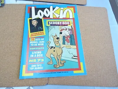 Look-In Magazine Nov 7th 1987 Living In A Box And George Michael • £7.50
